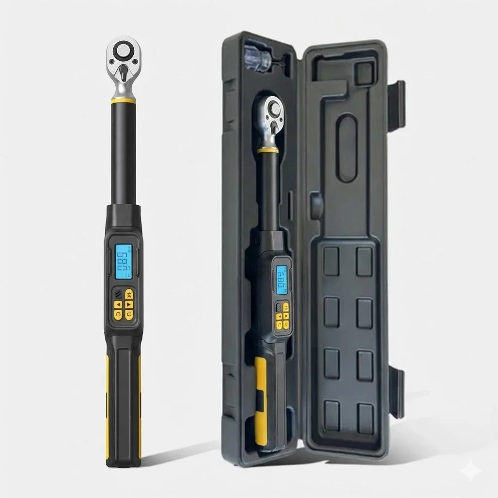 Clé Dynamométrique Digitale 1/2" Polyvalence Moteur & Roues