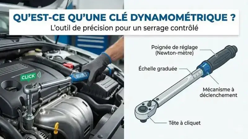 Qu'est-ce qu'une clé dynamométrique ?