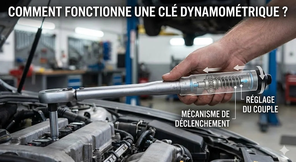 Comment fonctionne une clé dynamométrique ?