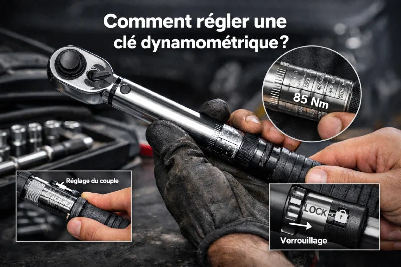 Comment régler une clé dynamométrique ?
