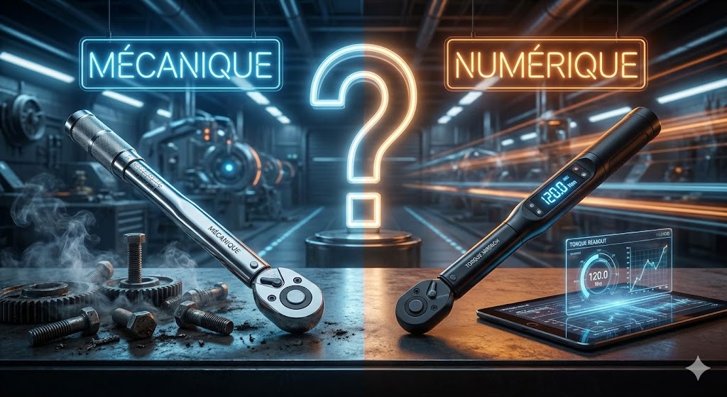 Clé dynamométrique mécanique ou numérique : Laquelle choisir ?