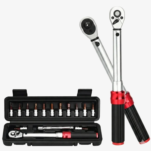 Clé Dynamométrique 1/4" Kit Entretien Vélo & Moto