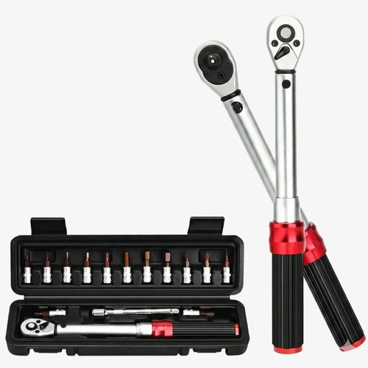 Clé Dynamométrique 1/4" Kit Entretien Vélo & Moto