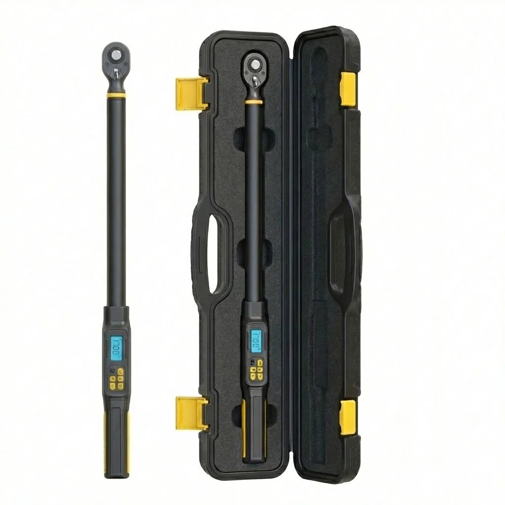 Clé Dynamométrique Digitale 1/2" Mécanique Lourde & Roues