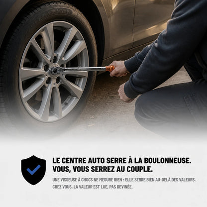 Clé Dynamométrique 1/2" Auto et Précision Certifiée