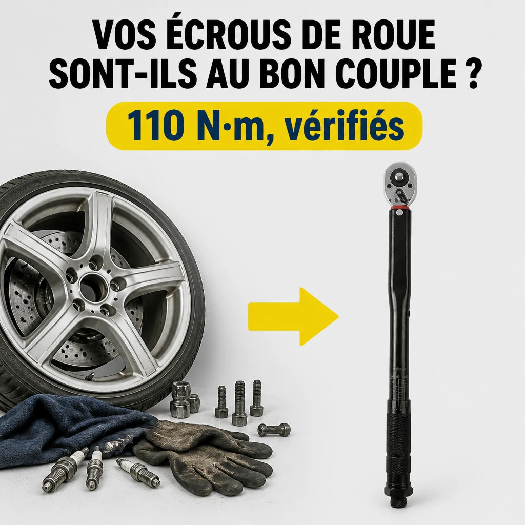 Clé Dynamométrique 1/2" Maintenance Roues & Châssis