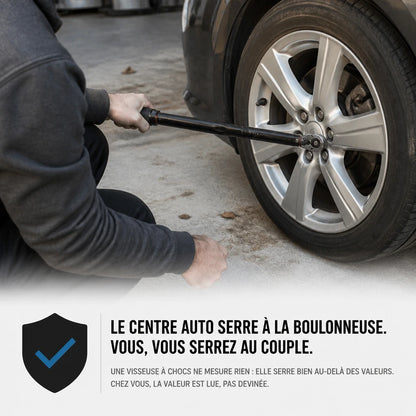 Clé Dynamométrique 1/2" Maintenance Roues & Châssis