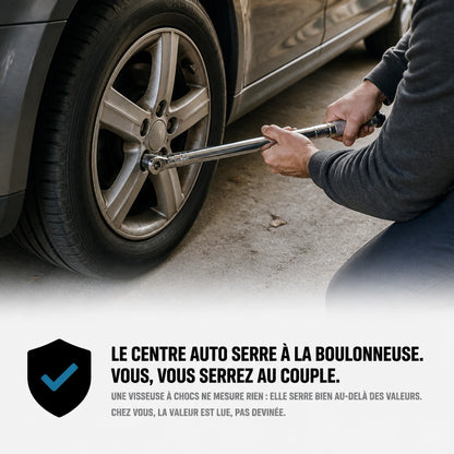 Clé Dynamométrique 1/2" L'Outil Unique Auto & Moto