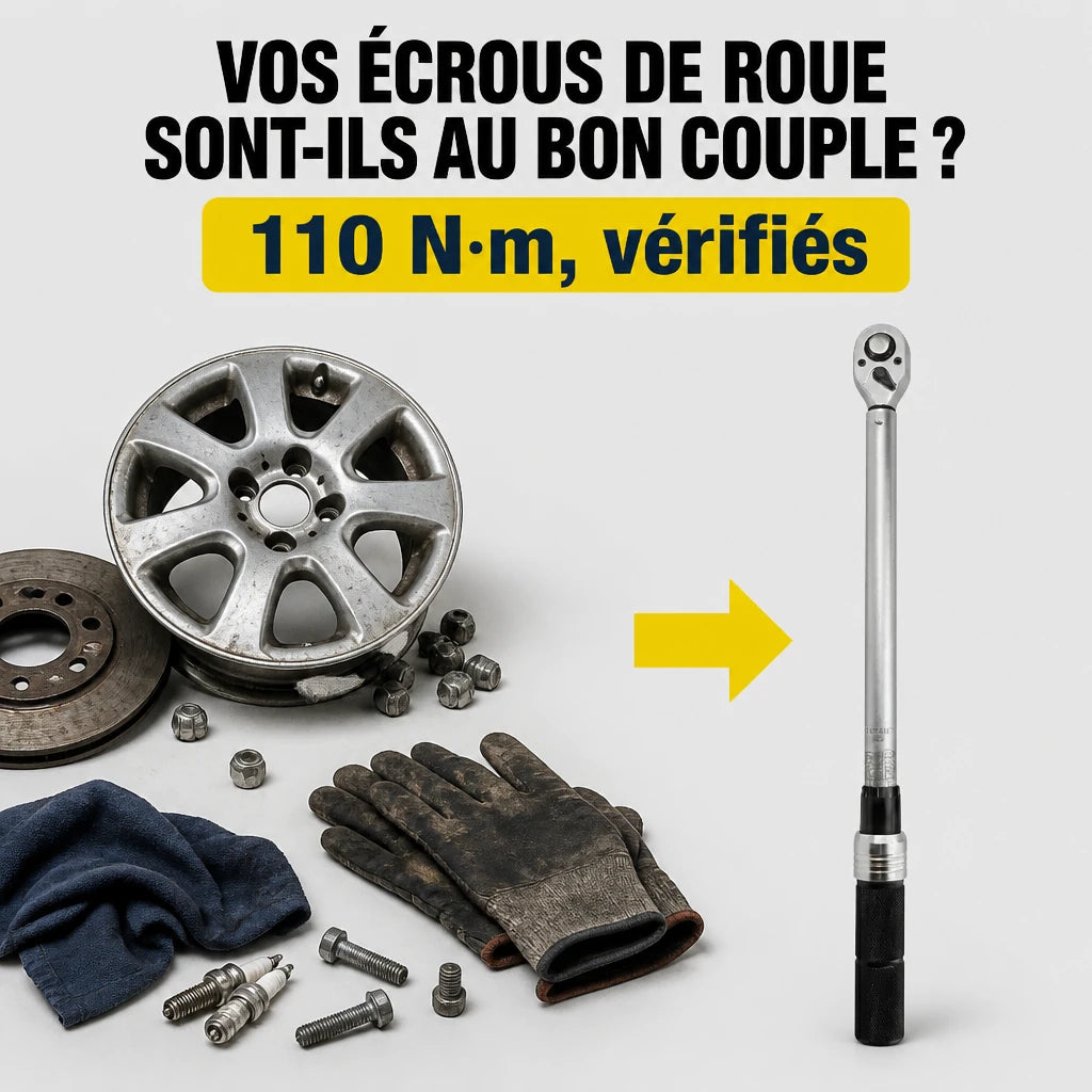Clé Dynamométrique 1/2" Roues & Mécanique Générale