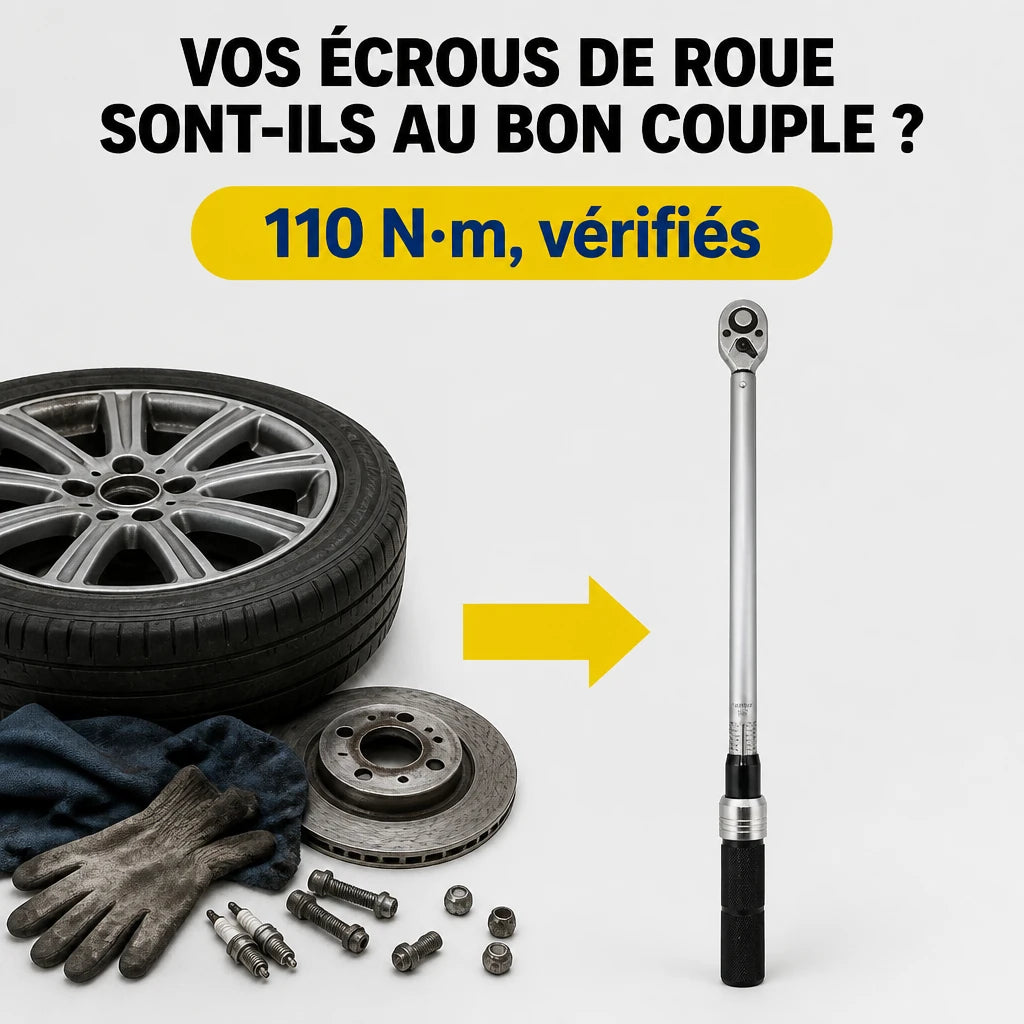 Clé Dynamométrique 1/2" Spécial Roues & Châssis Renforcée