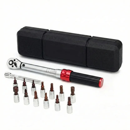 Clé Dynamométrique 1/4" Kit Entretien Vélo & Moto