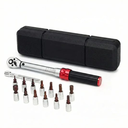 Clé Dynamométrique 1/4" Kit Entretien Vélo & Moto