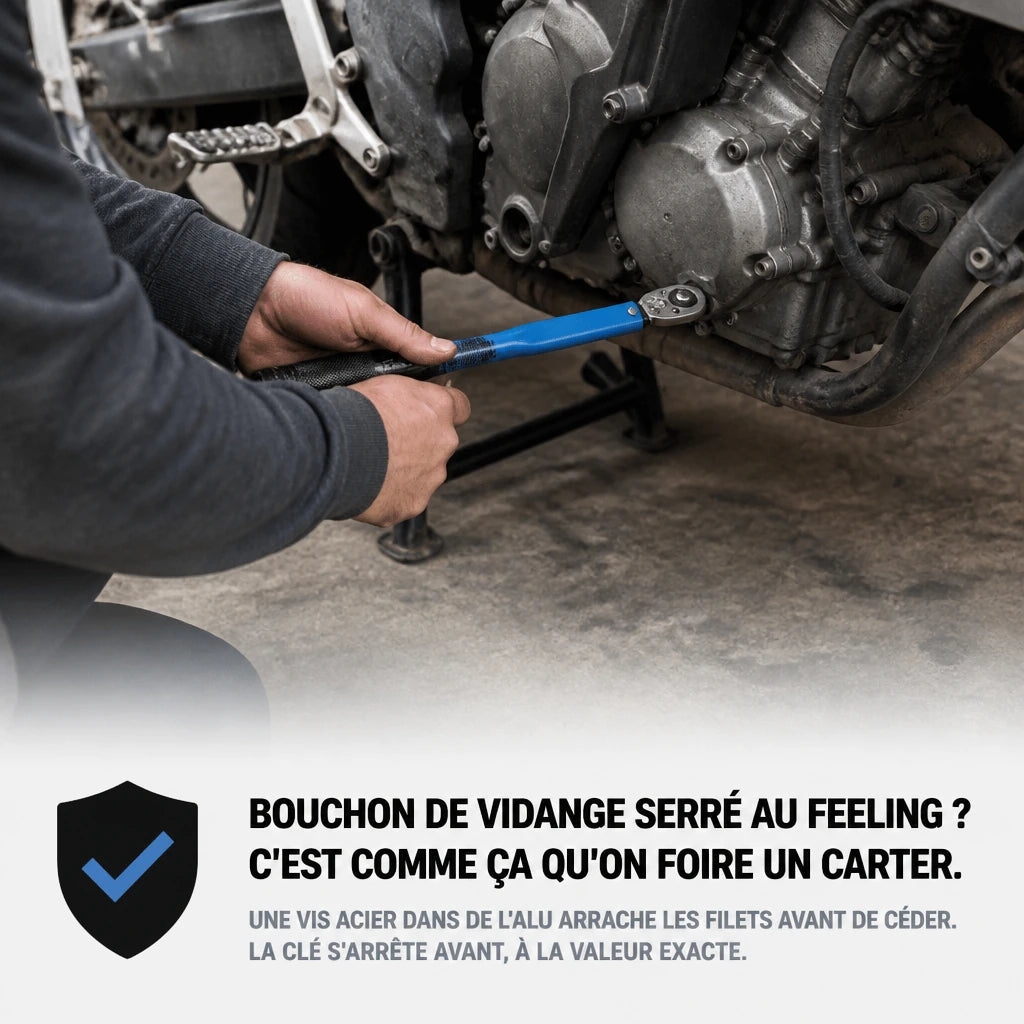 Clé Dynamométrique 3/8" Maintenance Moto & Auto