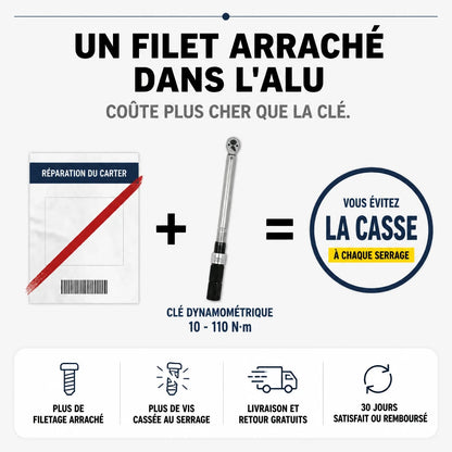 Clé Dynamométrique 3/8" Standard Pro Maintenance