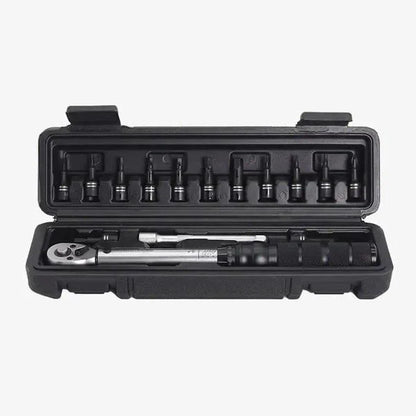 Clé dynamométrique vélo 1/4" 2–20 N·m kit carbone