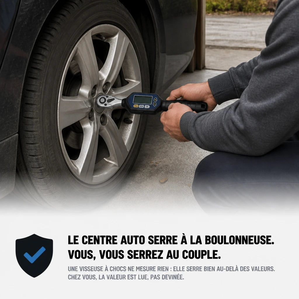 Clé Dynamométrique Digitale 1/2" Précision Auto Moteur & Châssis
